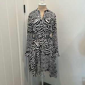 All Saints Long Sleeve Dress